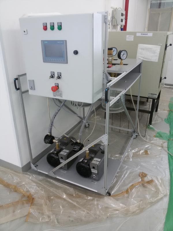 Мобильная вакуумная станция для вакуумной инфузии